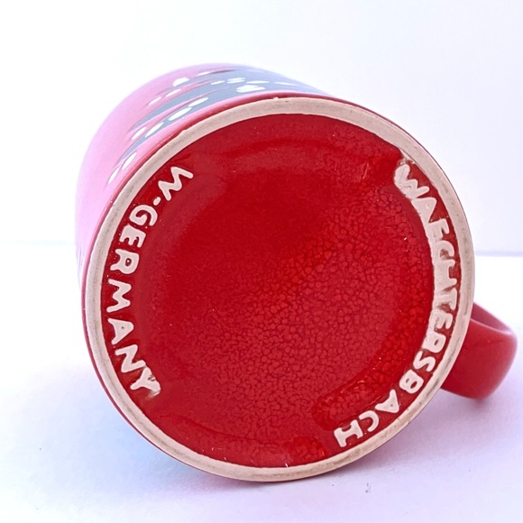 Waechtersbach Christmas Tree Coffee Cup Mug West Germany New Vintage Stock - Picture 11 of 16